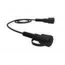 FEINPC06-029-0 - PATCH CORD GIGALAN CAT.6 F/UTP (BLINDADO - RJ45 IP67/RJ45 IP67) 2,5M PRETO (TPU HFFR) CMX - 35129001 - LIGHTERA