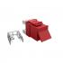 23200290 - CONECTOR FEMEA GIGALAN CAT.6 T568A/B - VERMELHO - 35060608 - LIGHTERA