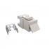 FEGLRJ06-017-5 - CONECTOR RJ-45 GIGALAN CAT.6 CINZA T568A/T568 FEMEA - 35060604 - LIGHTERA