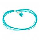 FETLPIEO-033-0 - EXTENSAO MONOFIBRA CONECTORIZADA MM (50.0) OM3 LC-UPC 1.5m C/ADAPT. - LSZH - ACQUA - D0.9 (6 PCS) - 35261036 - LIGHTERA