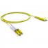 FETLCDO2-009-0 - CORDAO DUPLEX CONECTORIZADO 50.0 LC-UPC/LC-UPC 5.0M - LSZH - AMARELO (A - B) - 33002459 - LIGHTERA