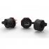 FEINRJ06-001-6 - CONECTOR RJ-45 GIGALAN CAT.6  IP67 PRETO T568A/T568 FEMEA BLINDADO - 35050215 - LIGHTERA