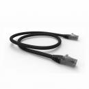 FEMLPC5E-014-0 - PATCH CORD MULTILAN CAT.5E U/UTP 1,5M PRETO CM - 35103048 - LIGHTERA