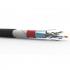 FEGLCC06-005-0 - CABO TRANSM. DADOS GIGALAN CAT.6 F/UTP INDOOR/OUTDOOR (BLINDADO) 23 AWG X 4P PRETO CM - 23360006 - LIGHTERA