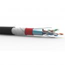 FEGLCC06-005-0 - CABO TRANSM. DADOS GIGALAN CAT.6 F/UTP INDOOR/OUTDOOR (BLINDADO) 23 AWG X 4P PRETO CM - 23360006 - LIGHTERA