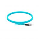 FETLPIEO-020-0 - PIGTAIL (EXTENSAO OPTICA CONEC.) MM (50.0) OM3 2F ST-UPC COM ADAPTADOR 1,5M LSZH ACQUA D0.9 - 35260921 - LIGHTERA