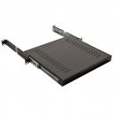DNMTBDTL-007-0 - BANDEJA TELESCOPICA 19POL 1U X 700MM PRETO (LINHA MONOBLOCO) - DN-4511 - D-NET
