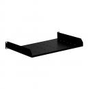 DNMTBDFF-002-0 - BANDEJA FIXA FRONTAL 19POL 1U X 250MM PRETO (LINHA MONOBLOCO) - DN-4492 - D-NET