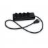 DNENRESL-001-0 - REGUA SLIM 110/220V 4 TOMADAS (NBR 14136 10A) C/ PLUG NBR 14316 10A(0.8M) - DN-5660100010 - D-NET
