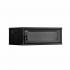 DNMTMRMA-005-0 - MINI RACK 19POL MONOBLOCO PORTA ACRILICO 5U 550 X 470 PRETO S/ GUIAS - DN-4447 - D-NET