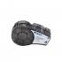 75011842 - ETIQUETA M21 - B427 VINIL AUTOLAMINADO PR-CORTADO - 1" X 0.75" (25,4MM X 19,05mm) - PRETO NO BRANCO - M21-18-427 - BRADY