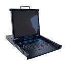 DNKVGVTA-001-1 - KVM GAVETA 17" VGA 1 PORTA 1 USB - DN-KVM-1000(2) - D-NET
