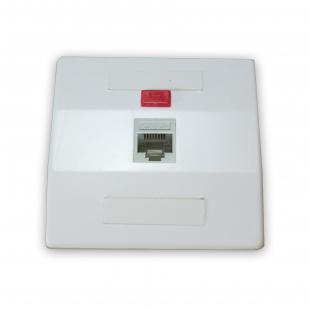 DNCNEP33-002-0 - ESPELHO PLASTICO 3X3 P/ 1 RJ-45 EM ABS BEGE - DN-6000500015 - D-NET