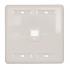 DNCNEP44-008-0 - ESPELHO PLASTICO 4X4 C/ 1 COLAR EM ABS BRANCO - DN-6000900055 - D-NET