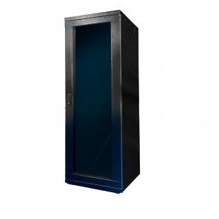 DNMTRSMA-001-0 - RACK SERVIDOR 19POL MONOBLOCO PORTA ACRILICO 20U 600 X 600 PRETO S/ GUIAS - DN-4342 - D-NET