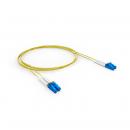 FETLCDO2-008-0 - CORDAO OPT. CON. MULTIMODO OM2 (50/125) 2F DUPLEX LC-UPC/LC-UPC 3,0M LSZH AMARELO (A-B) - 33002618 - LIGHTERA