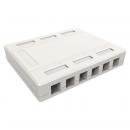 FEFASBNB-006-0 - CAIXA DE SUPERFICIE NAO BLINDADA  MULTIMIDIA (MUTOA) 12P BEGE - 35050533 - LIGHTERA