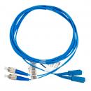 FETLCDA2-050-0 - CORDAO OPT. CON. MONOMODO (9/125) G657A2 2F DUPLEX ST-UPC/SC-UPC 2,5M LSZH AZUL - 33004472 - LIGHTERA