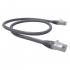 FEGGPC6A-014-0 - PATCH CORD GIGALAN GREEN CAT.6A F/UTP (BLINDADO) 2,0M CINZA LSZH - 35085441 - LIGHTERA