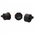 FEINRJ5E-001-6 - CONECTOR RJ-45 MULTILAN CAT.5E  IP67 PRETO T568A/T568 FEMEA BLINDADO - 35050216 - LIGHTERA
