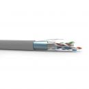 FEGLCC06-001-2 - CABO TRANSM. DADOS GIGALAN CAT.6 F/UTP (BLINDADO) 23 AWG X 4P CINZA LSZH-3 (1000m) - 23360038 - LIGHTERA