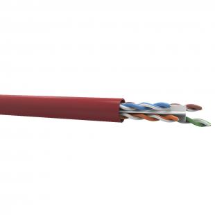 FEMLCC5E-015-0 - CABO TRANSM. DADOS MULTILAN CAT.5E U/UTP 24 AWG X 4P VERMELHO CM ROHS CX 305M - 23200097 - LIGHTERA