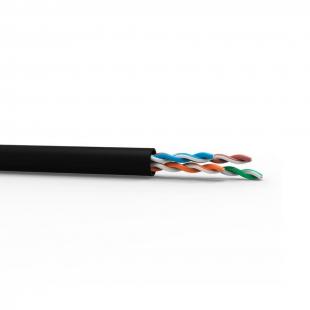 FEMLCC5E-003-2 - CABO TRANSM. DADOS MULTILAN CAT.5E U/UTP 24 AWG X 4P PRETO CMX ROHS CX 305M - 23200091 - LIGHTERA
