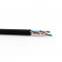 FEMLCC5E-003-2 - CABO TRANSM. DADOS MULTILAN CAT.5E U/UTP 24 AWG X 4P PRETO CMX ROHS CX 305M - 23200091 - LIGHTERA