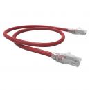 FEGLPC06-007-0 - PATCH CORD GIGALAN CAT.6 U/UTP 4,0M VERMELHO CM - 35123306 - LIGHTERA