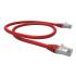 FEGLPC6A-013-0 - PATCH CORD GIGALAN CAT.6A F/UTP (BLINDADO) 0,5M VERMELHO CM - 35085001 - LIGHTERA