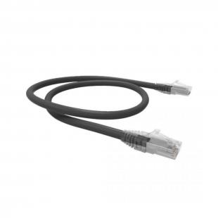 FEMLPC5E-046-0 - PATCH CORD MULTILAN CAT.5E U/UTP 0,5M PRETO CM - 35103100 - LIGHTERA