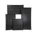 DNMTBDF4-003-0 - BANDEJA FIXA 4 PONTOS 19POL 1U X 500MM PRETO - DN-BF1-50PT - D-NET