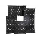 DNMTBDF4-003-0 - BANDEJA FIXA 4 PONTOS 19POL 1U X 500MM PRETO - DN-BF1-50PT - D-NET