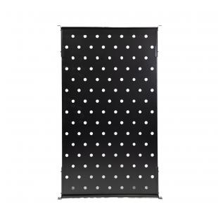 DNMTBDF4-003-0 - BANDEJA FIXA 4 PONTOS 19POL 1U X 500MM PRETO - DN-BF1-50PT - D-NET