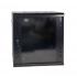 DNMTMRDV-003-0 - MINI RACK 19POL DESMONTAVEL PORTA VIDRO 9U 600 X 600 PRETO S/ GUIAS - DN-MRDV-9-60.59PT - D-NET