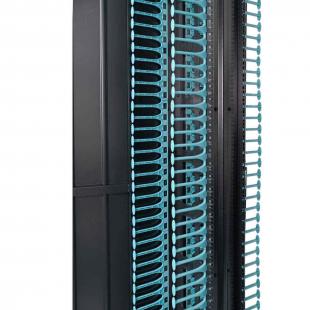 DNMTRAOV-001-0 - ORGANIZADOR DE CABOS VERTICAL 45U X 150MM PRETO P/ RACK ABERTO HD - DN-GVDM-45-15PT - D-NET