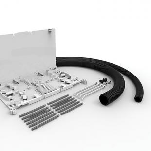 FETLDBTE-002-0 - BANDEJA DE EMENDA DIO A115/A270/B144/TERALAN ENT. STACK 24F PLASTICO (KIT) - 35260424 - LIGHTERA