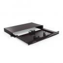 FETLADBD-001-0 - ACESSORIO DIO BANDEJA ACOMODACAO DE CORDAO 19 POL/1U  METALICO PRETO - 35261015 - LIGHTERA