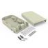 FEBBPTTO-001-0 - ROSETA PTO TERMINACAO OPTICA 2F (SOBREPOR)  CINZA - 35250162 - LIGHTERA