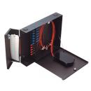 FETLD5MD-001-0 - DIO A115 MODULO BASICO COM DUAS BANDEJAS  PAREDE 24F PRETO - 31003008 - LIGHTERA