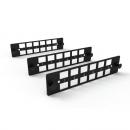 FETLDECT-004-0 - KIT 3X PLACAS PLASTICO LGX/TERALAN 12 POSICOES LC/SC - 35265042 - LIGHTERA