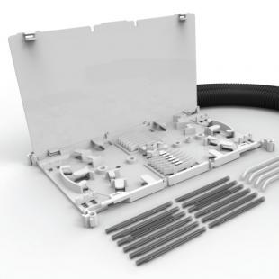 FETLDBTE-004-0 - BANDEJA DE EMENDA DIO A115/A270/B144/TERALAN ENT. STACK 48F PLASTICO (KIT) - 35260218 - LIGHTERA