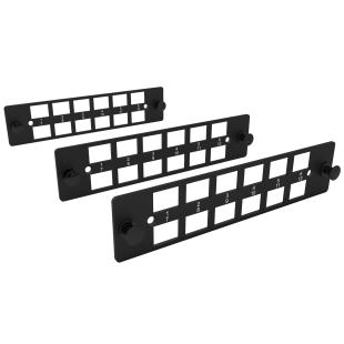 FETLDECT-003-0 - KIT 3X PLACAS LGX METALICO 08 POSICOES LC/SC - 35260602 - LIGHTERA