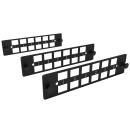 FETLDECT-003-0 - KIT 3X PLACAS LGX METALICO 08 POSICOES LC/SC - 35260602 - LIGHTERA