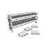 22500140 - KIT BLOCO DE CONEXAO 110 IDC CAT.5E 100 PARES - 35050175 - LIGHTERA