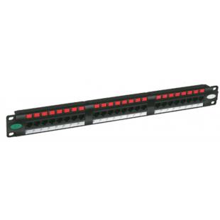 23500151 - PATCH PANEL MODULAR GIGALAN CAT.6 24 PORTAS T568A/B - 35030006 - LIGHTERA