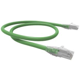FEGGPC06-025-0 - PATCH CORD GIGALAN GREEN CAT.6 U/UTP 2,0M VERDE LSZH - 35123213 - LIGHTERA