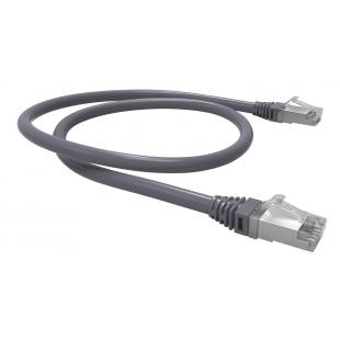 FEGLPC6A-003-0 - PATCH CORD GIGALAN CAT.6A F/UTP (BLINDADO) 1,5M CINZA CM - 35085010 - LIGHTERA