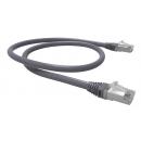 FEGLPC6A-003-0 - PATCH CORD GIGALAN CAT.6A F/UTP (BLINDADO) 1,5M CINZA CM - 35085010 - LIGHTERA
