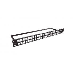 FEFAPPDS-002-0 - PATCH PANEL DESCARREGADO  19 POL/1U  48 PORTAS ALTA DENSIDADE - 35050805 - LIGHTERA